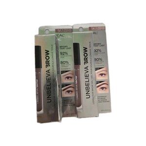 L'Oréal Unbelieva Brow Longwear Waterproof Gel 563 Dark Blonde – 2-Pack New